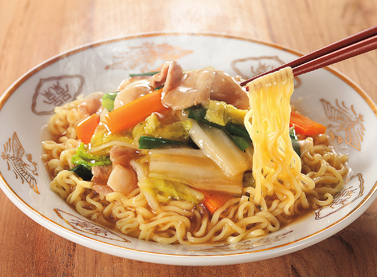 広東風あんかけラーメン