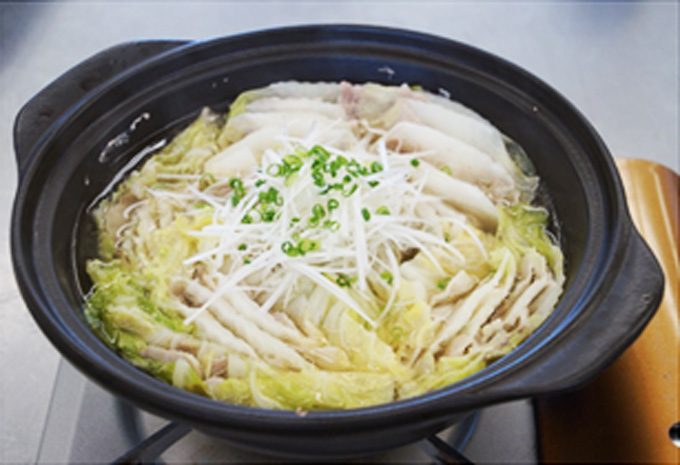 産直豚と白菜の簡単重ね鍋