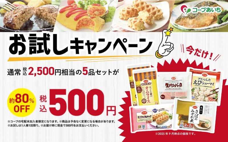 人気商品お試しセット 今だけ通常価格が500円（税込）79％off