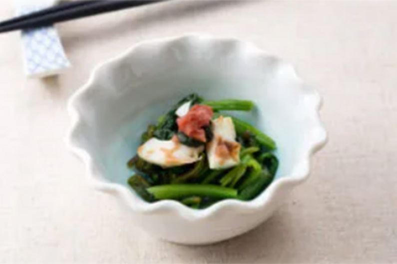 ちくわの梅肉あえ