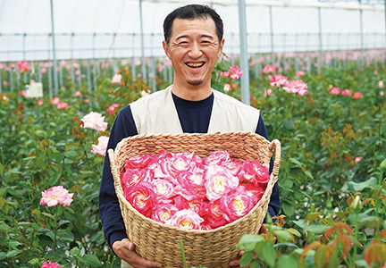生産者の鎌田哲也（かまたてつや）さん