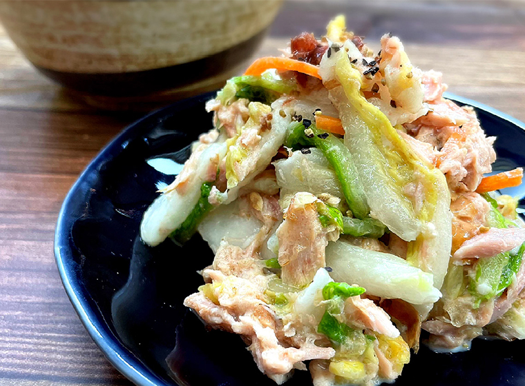 CO・OP白菜漬 アレンジレシピ1