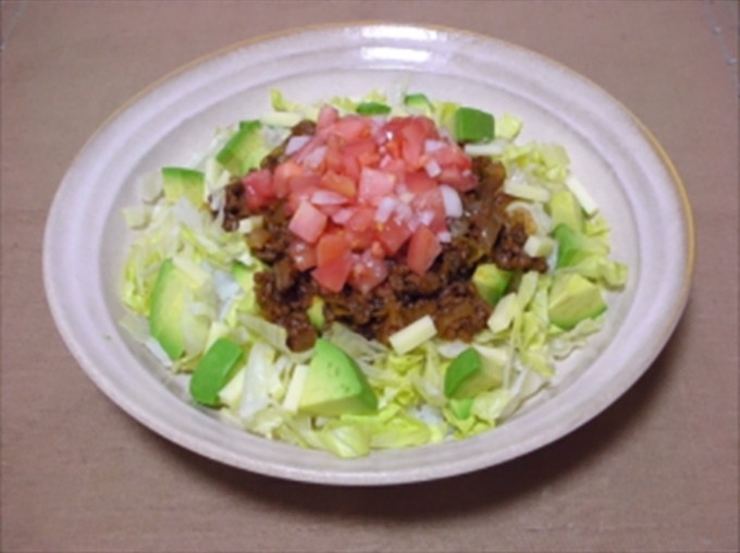 簡単！タコライス