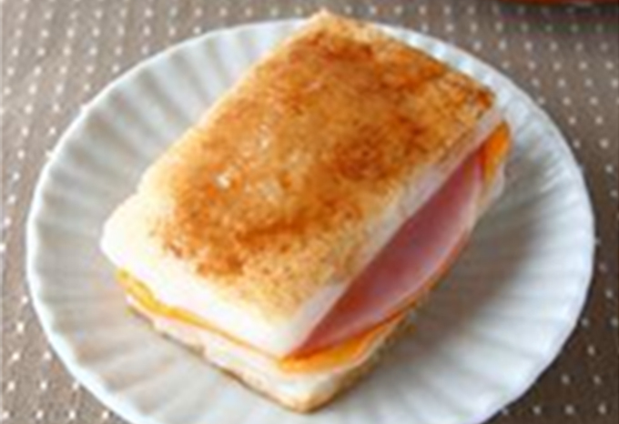 チーズハムサンド焼き餅