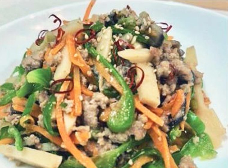 チンジャオロース風炒め