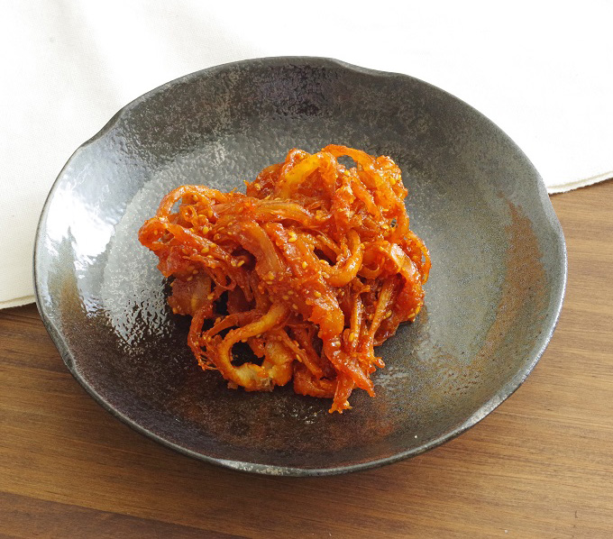 さきいかのコチュジャンあえ