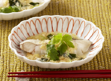 鱈のたまごあんかけ