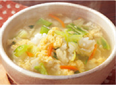 CO・OPたまごスープ アレンジレシピ2