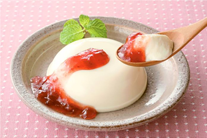 大豆そのまま豆腐でスイーツ