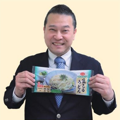 （株）衣笠製麺　嵐千明さん